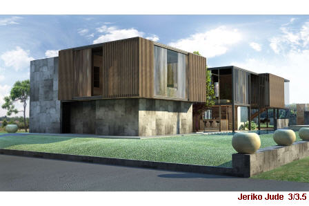 Jeriko Jude — luxury prefab modular home exterior, 4,320 sqft, 3-bedroom